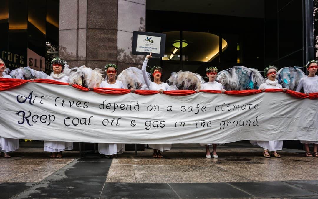Climate Guardians Descend on US Consulate Melbourne